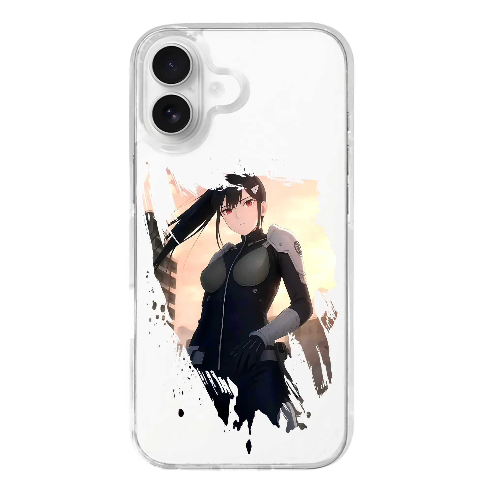 怪獣8号 グッズ,亜白ミナ - iPhone 17シリーズ 透明スマホケース – 薄型・耐衝撃・精密フィット保護カバー